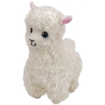 TY BEANIE BOOS LAMA KREMOWA LILY 24 CM