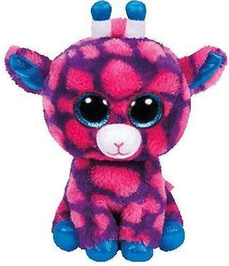 TY BEANIE BOOS RÓŻOWA ŻYRAFA SKY HIGH 24 CM