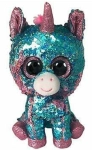 TY BEANIE BOOS CEKINOWY NIEBIESKO-RÓŻOWY JEDNOROŻEC