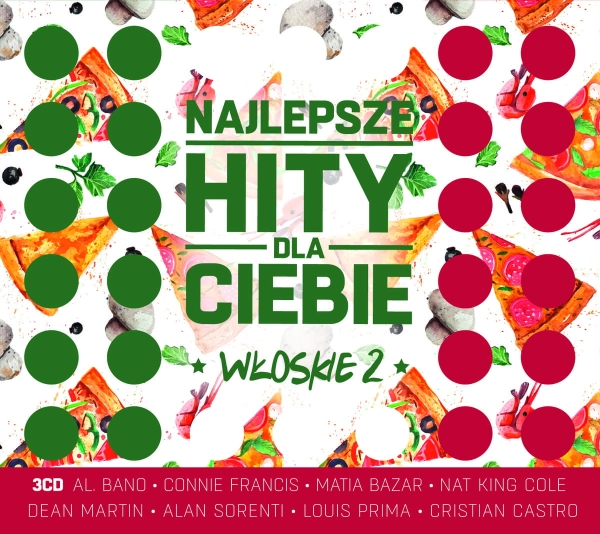 NAJLEPSZE HITY DLA CIEBIE WŁOSKIE VOLUME 2 3 CD