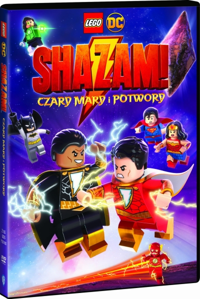 LEGO DC SHAZAM CZARY MARY I POTWORY DVD
