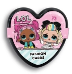 LOL SURPRISE FASHION CARDS CZARNE SERDUSZKA P12 73764