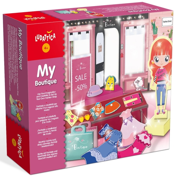 MÓJ BUTIK GRA EDUKACYJNA PLANSZOWA 