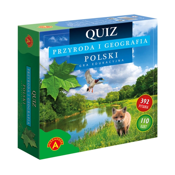 PRZYRODA I GEOGRAFIA POLSKI QUIZ GRA PLANSZOWA