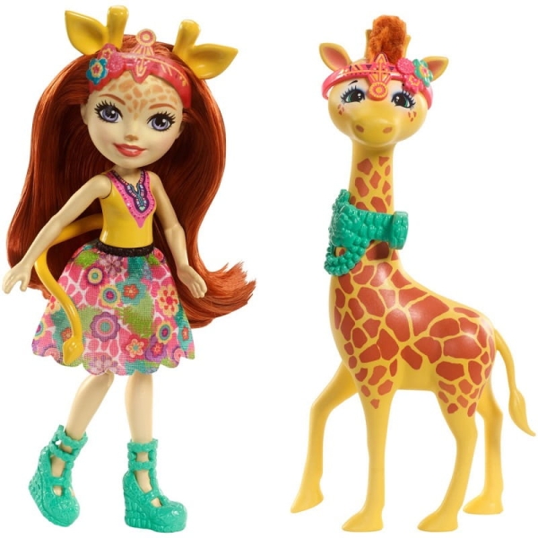 ENCHANTIMALS FKY72 GILLIAN GIRAFFE + PAWL