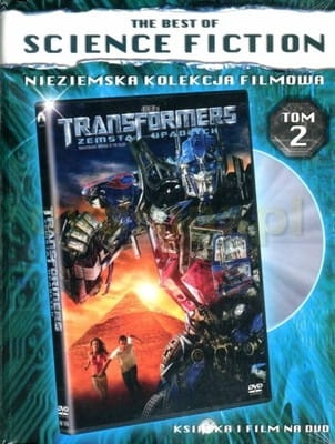 TRANSFORMERS ZEMSTA UPADŁYCH DVD LABEOUF  FOLIA
