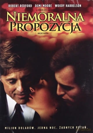 NIEMORALNA PROPOZYCJA MOORE REDFORD HARRELSON DVD