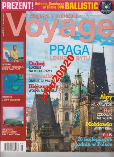 9/2005 VOYAGE.PRAGA HEL,DOMINIKANA