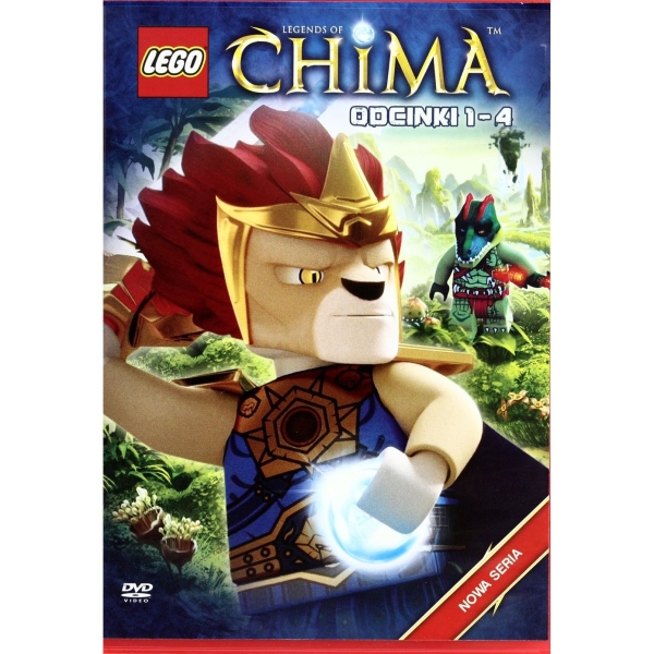 LEGO CHIMA CZĘŚĆ 1 ODC 1-4 DVD
