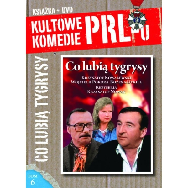 CO LUBIĄ TYGRYSY DVD KOWALEWSKI POKORA FOLIA 