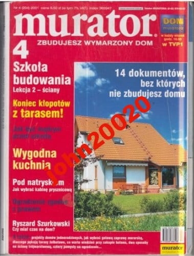4/2001 MURATOR.SZKOŁA BUDOWANIA