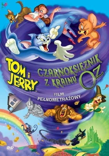 TOM I JERRY CZARNOKSIĘŻNIK Z KRAINY OZ DVD