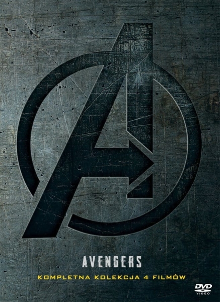 AVENGERS 4 X DVD KOLEKCJA IRON MAN THOR KAPITAN AMERYKA HULK CZARNA WDOWA