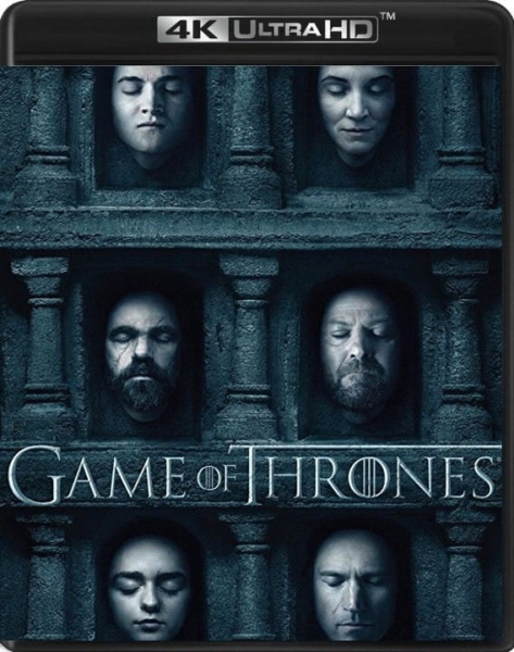  GRA O TRON SEZON 1 - 4 BLU-RAY 4K PAKIET   