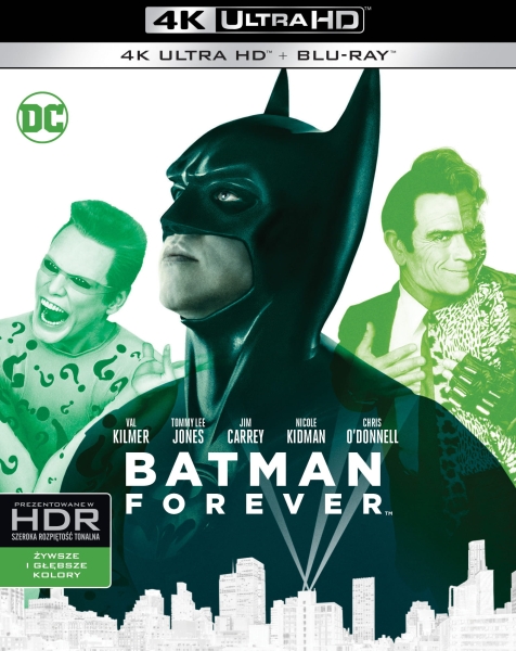 BATMAN FOREVER 2 BLU-RAY 4K