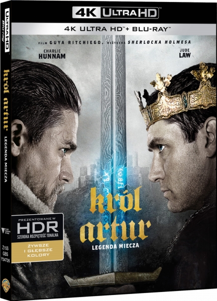 KRÓL ARTUR LEGENDA MIECZA BLU-RAY 4K