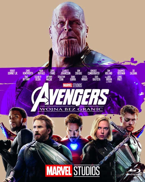 AVENGERS WOJNA BEZ GRANIC BLU-RAY