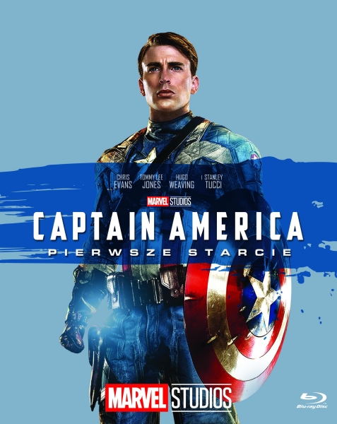 CAPTAIN AMERICA PIERWSZE STARCIE BLU-RAY