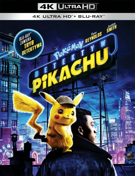 POKEMON DETEKTYW PIKACHU 4K + 2 BLU-RAY  