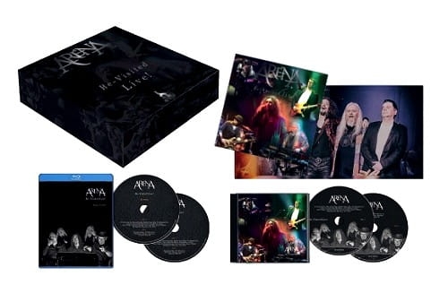   ARENA RE-VISITED LIVE BOX CD + DVD + BLU-RAY