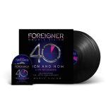 DOUBLE VISION THEN AND NOW LPBR FOREIGNER WINYL 