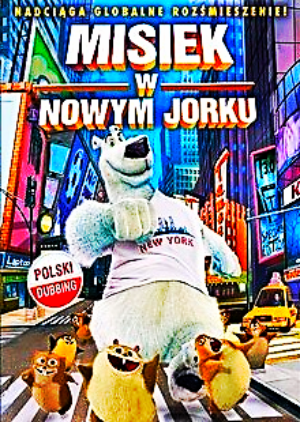 MISIEK W NOWYM JORKU DVD DUBBING FOLIA 