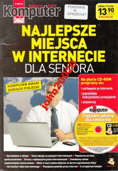 NAJLEPSZE MIEJSCA W INTERNECIE DLA SENIORA +CD