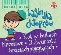 BAJKI DLA CHŁOPCÓW 3 CD.KOT W BUTACH,KRZESIWO.....