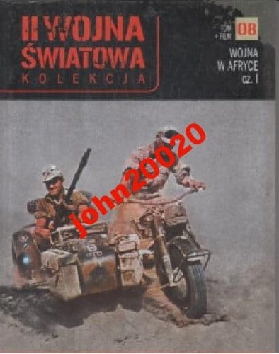 II WOJNA ŚWIATOWA.WOJNA  W AFRYCE 1..DVD.