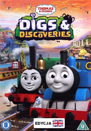 THOMAS FRIENDS DIGS DISCOVERIES TOMEK I PRZYJACIELE DVD