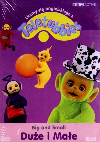 TELETUBISIE UCZMY SIĘ ANGIELSKIEGO DVD DUŻE I MAŁE