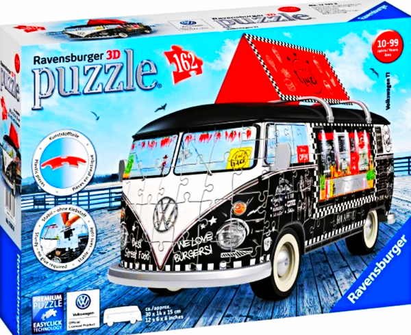 PUZZLE VW BUS FOOD TRUCK 162 ELEMENTY