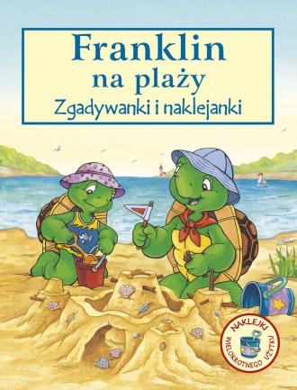 FRANKLIN NA PLAŻY ZGADYWANKI I NAKLEJKI CLARK