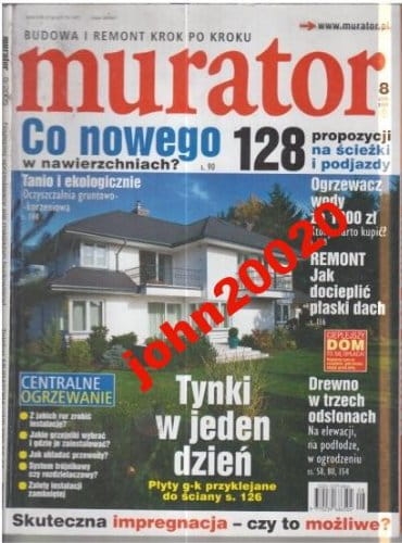 8/2005  MURATOR.TYNKI W JEDEN DZIEŃ
