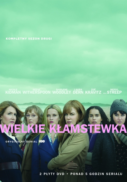 WIELKIE KŁAMSTEWKA SEZON 2 3 DVD