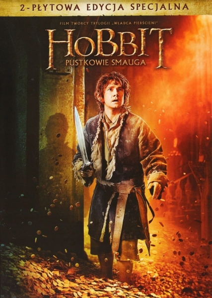 HOBBIT PUSTKOWIE SMAUGA 2 DVD EDYCJA SPECJALNA