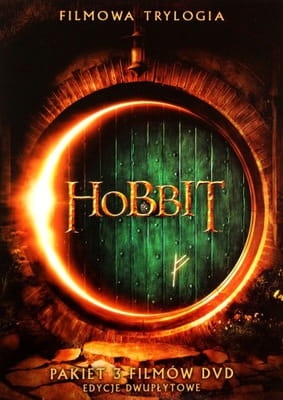 HOBBIT TRYLOGIA 6 DVD NIEZWYKŁA PODRÓŻ PUSTKOWIE