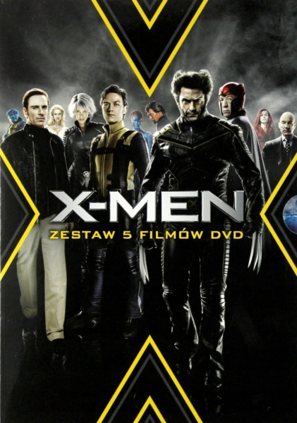 X-MEN KOLEKCJA 5 DVD MARVEL OSTATNI BASTION GENEZA