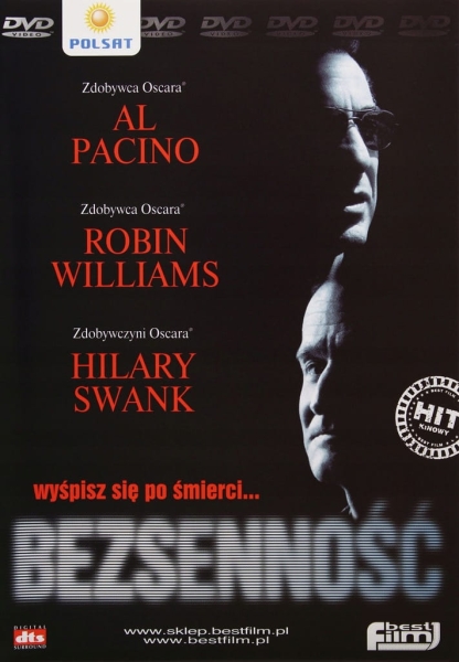 BEZSENNOŚĆ DVD WILLIAMS PACINO NOLAN 