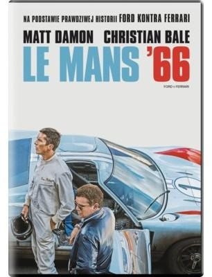 LE MANS 66 DVD MATT DAMON CHRISTIAN BALE