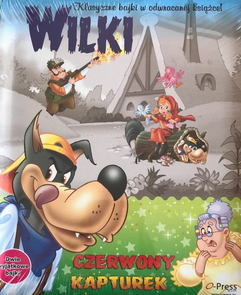 WILKI CZERWONY KAPTUREK TRZY ŚWINKI BAJKI 