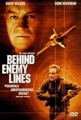 ZA LINIĄ WROGA DVD HACKMAN OWEN WILSON 