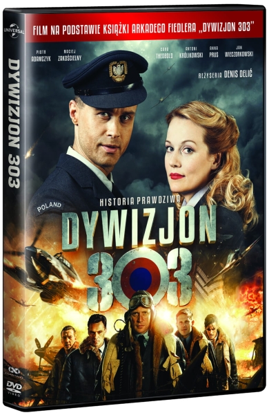 DYWIZJON 303 HISTORIA PRAWDZIWA DVD ADAMCZYK PRUS