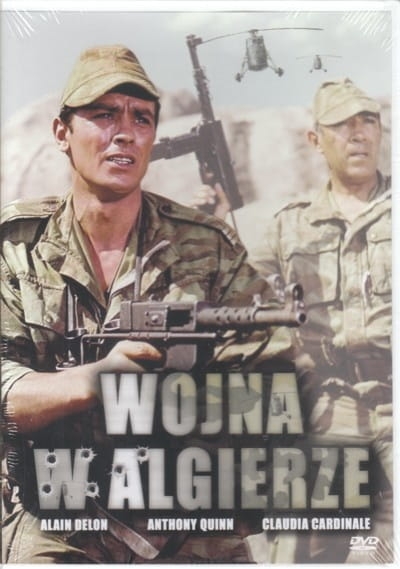 WOJNA W ALGIERZE DVD DELON QUINN CARDINALE