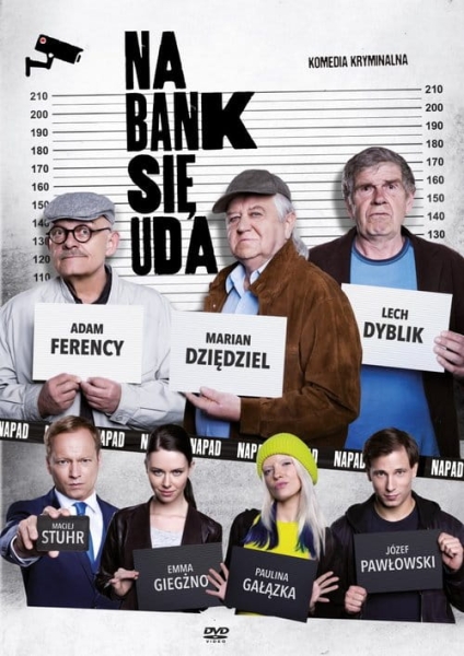 NA BANK SIĘ UDA DVD DYBLIK STUHR DZIĘDZIEL 
