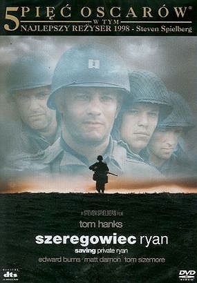 SZEREGOWIEC RYAN DVD SPIELBERG HANKS BURNS SIZEMORE