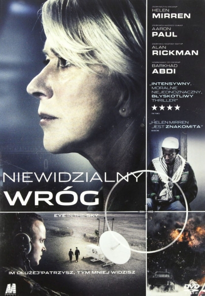 NIEWIDZIALNY WRÓG DVD GLEN MIRREN RICKMAN 