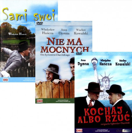 SAMI SWOI NIE MA MOCNYCH KOCHAJ ALBO RZUĆ 3 DVD