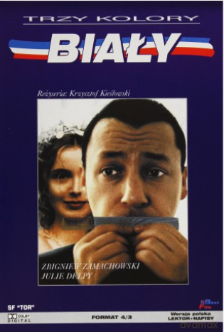 TRZY KOLORY BIAŁY DVD ZAMACHOWSKI PAZURA DELPY