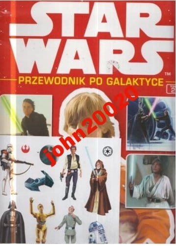 STAR WARS PRZEWODNIK PO GALAKTYCE 2.NAKLEJKI.DISNE